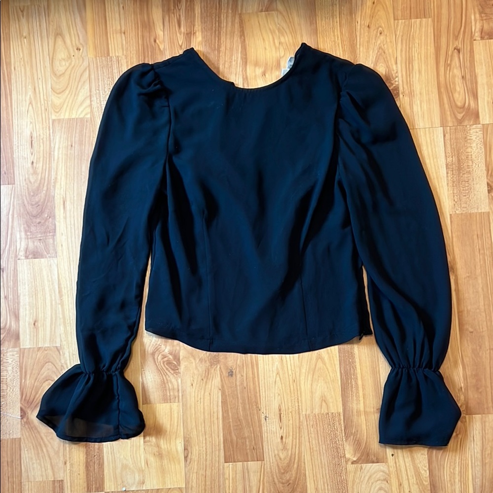 Elegant Black Women's Top